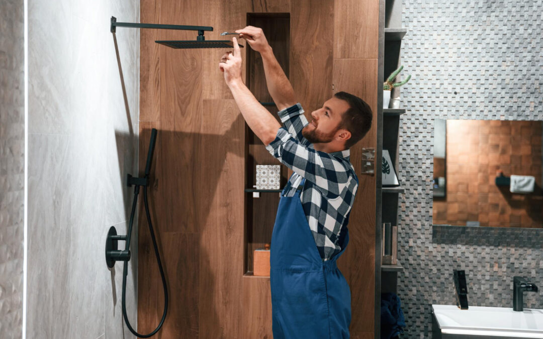 custom shower installation